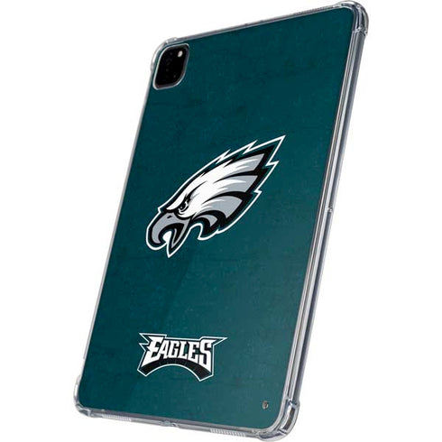 NFL Philadelphia Eagles Distressed iPad Pro 11in (2024) Clear Case